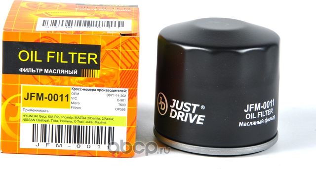 Фильтр масляный /C901 (JD) (Just Drive). Артикул JFM0011