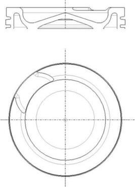 Поршень Mahle для Mercedes-Benz Actros MP4 2011-2019. Артикул 001 PI 00191 000