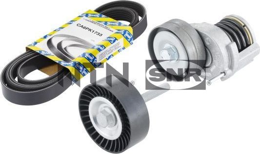 Приводной ремень поликлиновой с роликами (комплект) NTN / SNR. Артикул KA857.16