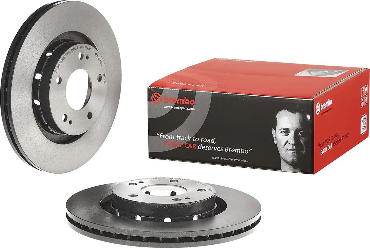 Тормозной диск Brembo PRIME LINE - UV Coated. Артикул 09.A738.11