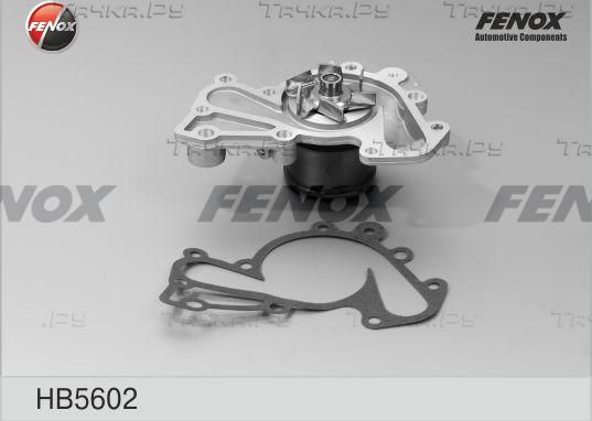 Помпа (водяной насос) Fenox для Hyundai Sonata IV (EF) 1998-2004. Артикул HB5602