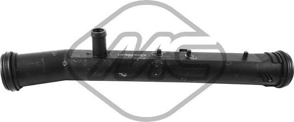 Патрубок радиатора (системы охлаждения) Metalcaucho. Артикул 03916