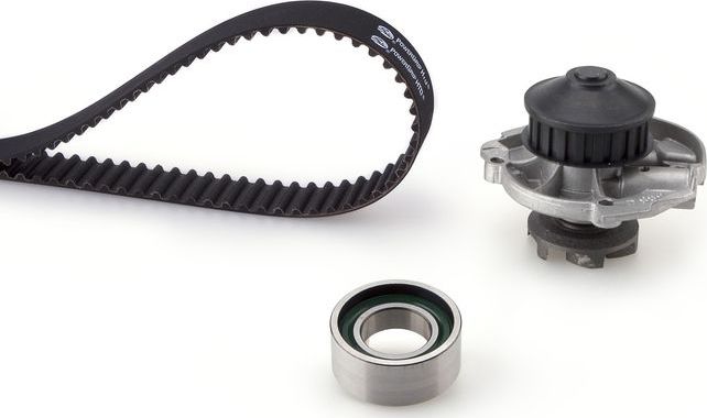 Помпа (водяной насос) с комплектом ремня ГРМ Gates PowerGrip™. Артикул KP15030XS