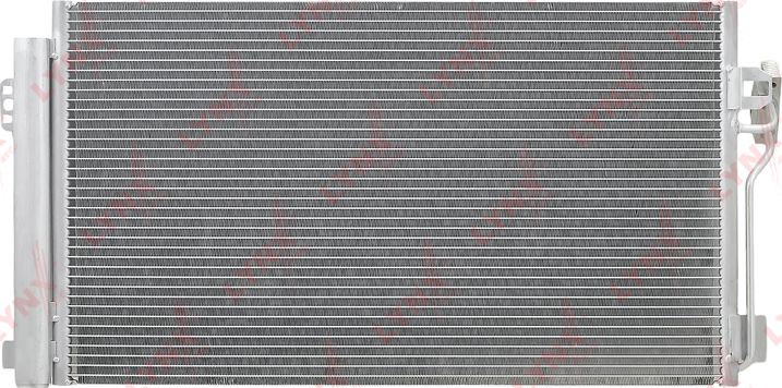 Радиатор кондиционера (конденсатор) LYNXauto. Артикул RC-0642