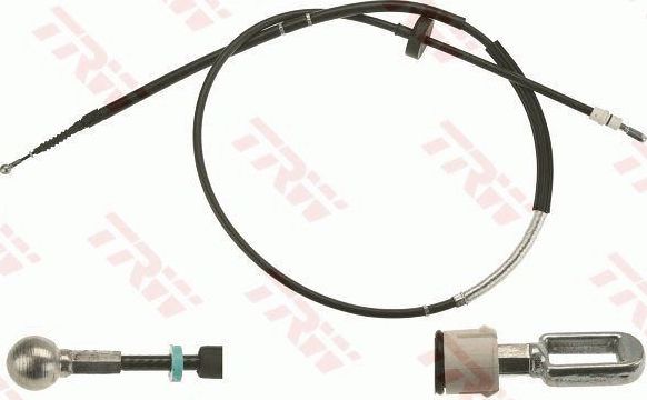 Трос ручника (тросик ручного тормоза) TRW. Артикул GCH3006