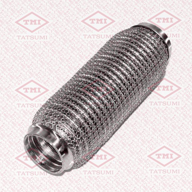 Труба гофрированная с внутренним металлорукавом и кольцевым плетением 45X203 (Tatsumi). Артикул TKC1002