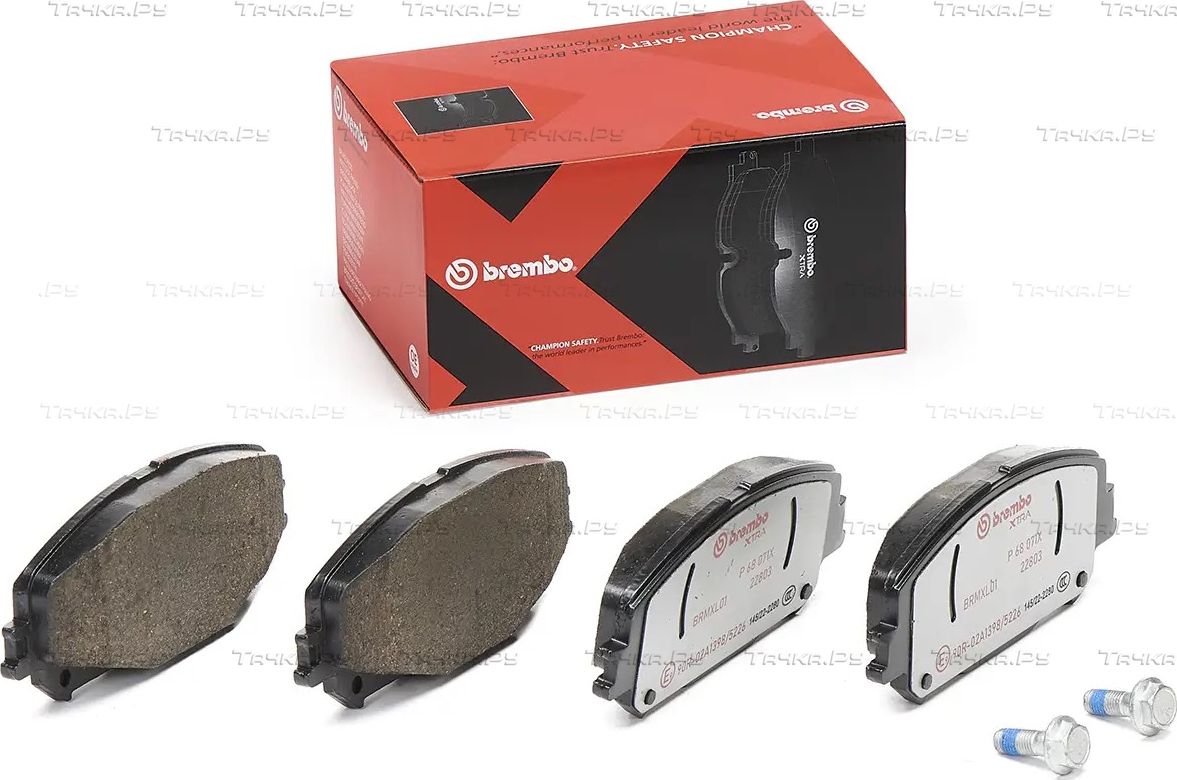 Тормозные колодки Brembo XTRA LINE для Renault Talisman 2015-2026. Артикул P 68 071X
