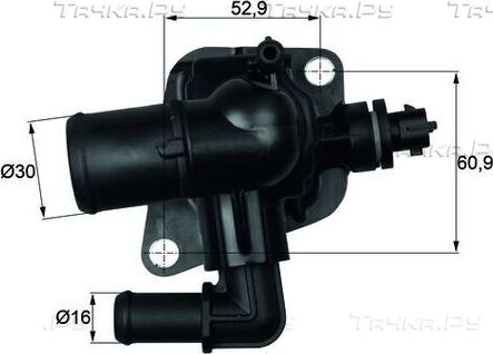 Термостат Mahle Behr для Fiat Punto III Punto Evo 2009-2012. Артикул TI 150 88