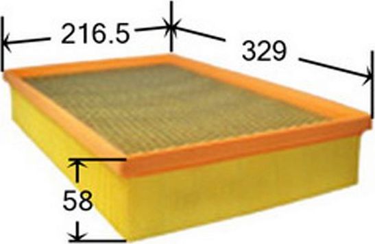 Воздушный фильтр JS Asakashi. Артикул A0296