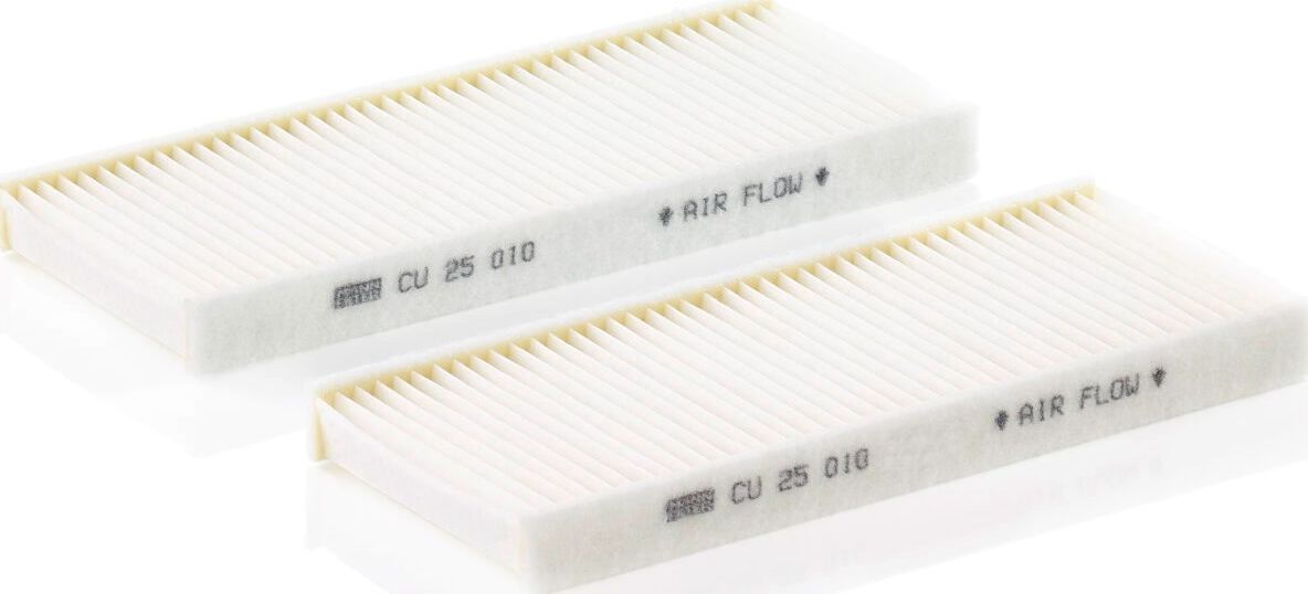 Салонный фильтр Mann-Filter. Артикул CU 25 010-2