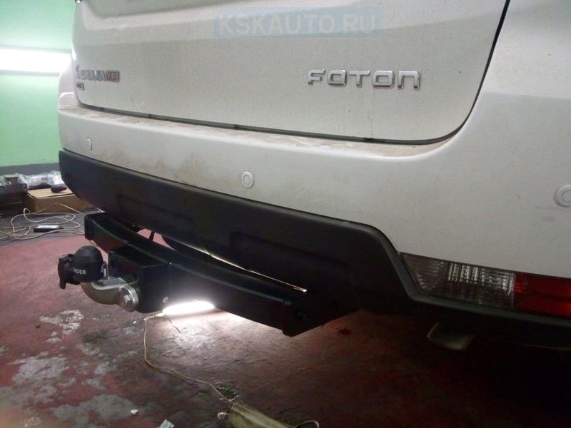 Фаркоп Лидер-Плюс для Toyota Fortuner I 2005-2015. Фланцевое крепление. Артикул T122-F