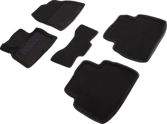 Коврики Seintex 3D ворсовые для салона Mazda CX-9 II 2017-2026. Артикул 89229