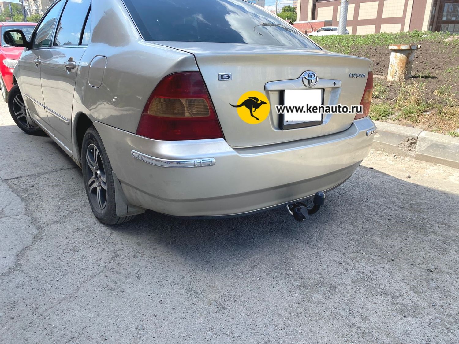 Фаркоп Halty для Toyota Corolla E120 седан правый руль 2000-2006. Артикул ML200V3 (H.T44.A)