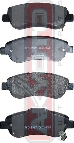 Тормозные колодки Akyoto Packing AKYOTO. Артикул AKD-8917