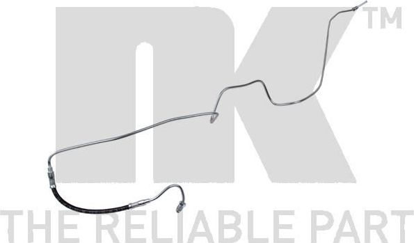 Тормозной шланг NK задний левый внешний для Renault Megane II 2003-2010. Артикул 853985