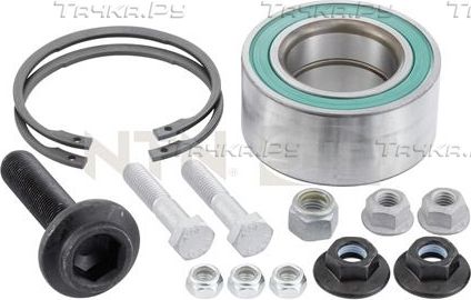 Ступичный подшипник (комплект) NTN / SNR передний для Skoda Superb I 2001-2008. Артикул R157.18