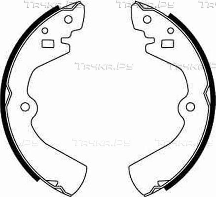 Тормозные колодки TRW задние для Nissan Vanette II 1986-1995. Артикул GS8308