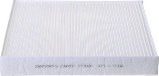 Салонный фильтр Zentparts. Артикул Z34203