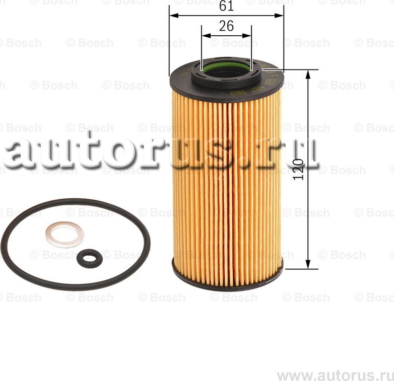 Фильтр масляный KIA CEED 06- DIESEL (Bosch). Артикул F026407062