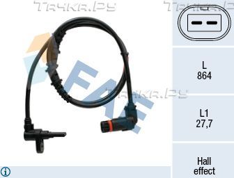 Датчик ABS FAE передний для Mercedes-Benz Viano I (W639) 2003-2014. Артикул 78529