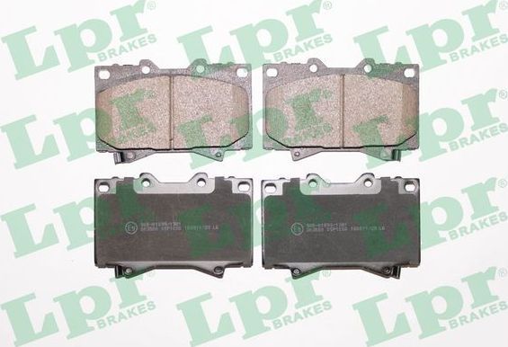 Тормозные колодки LPR. Артикул 05P1050