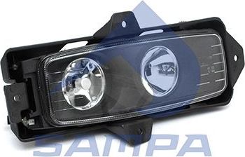 Фара противотуманная Sampa правая для Renault Kerax 1997-2026. Артикул 079.428