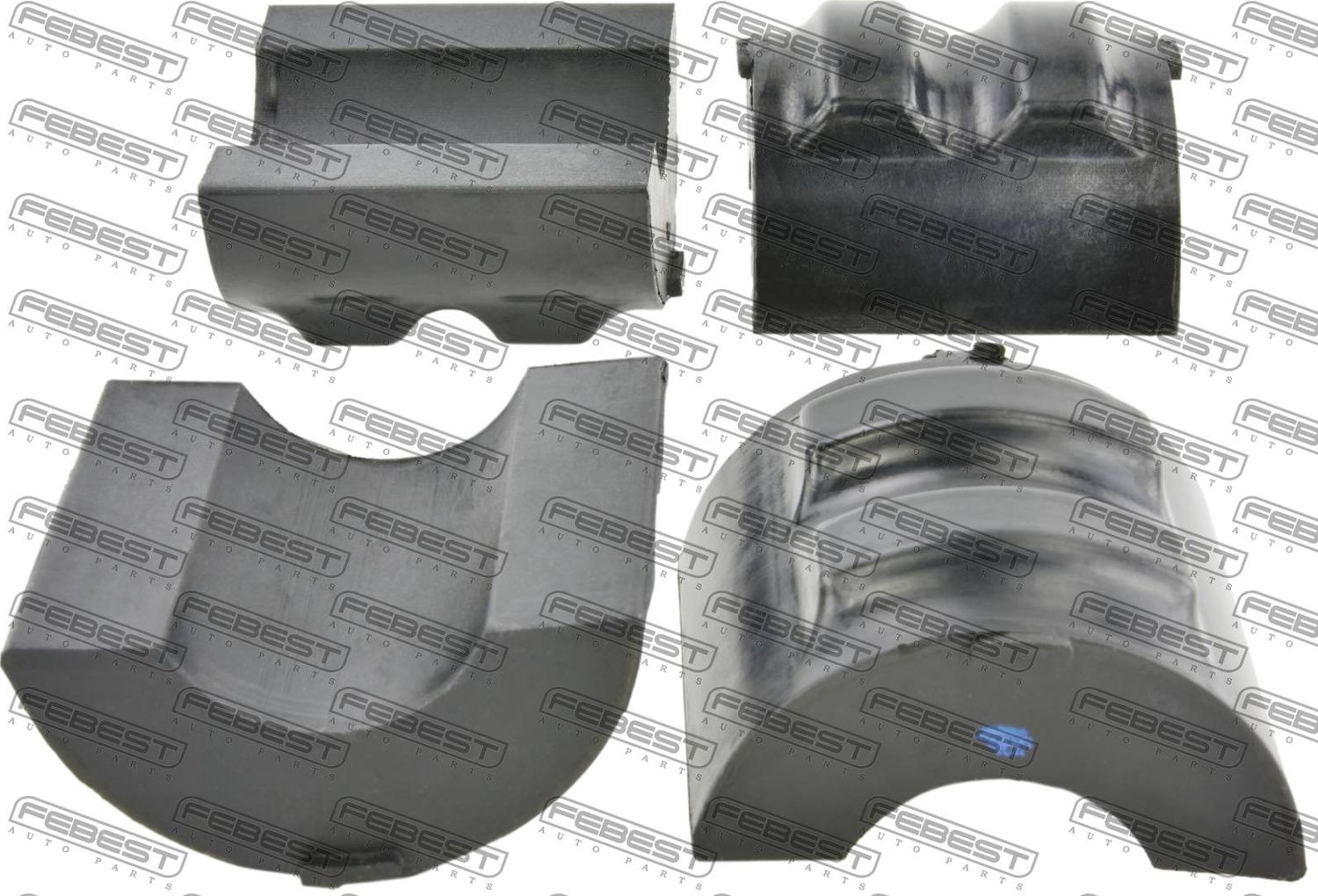 Втулки стабилизатора Febest. Артикул BZSB-221F-KIT