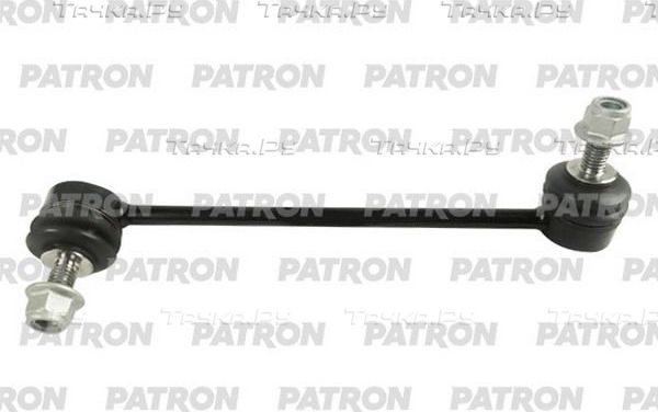 Стойка (тяга) стабилизатора Patron задняя правая для Jaguar XE I 2015-2026. Артикул PS40133R