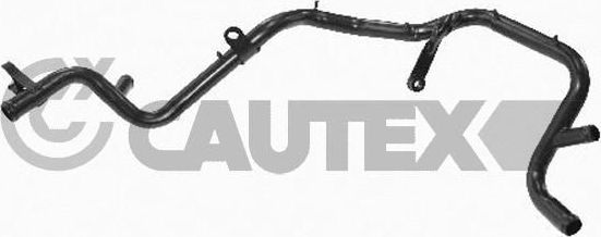 Патрубок радиатора (системы охлаждения) Cautex. Артикул 757187