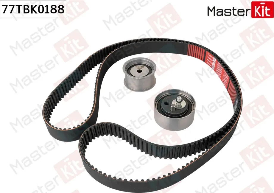 77TBK0188 Комплект ремня ГРМ Audi A6 (4B2  C5) 1997 - 2005 (Master KIT). Артикул 77tbk0188
