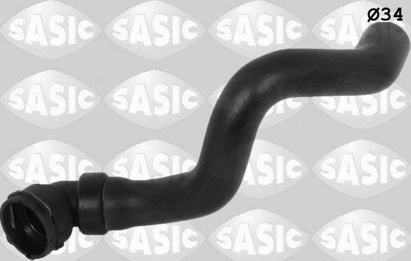 Патрубок радиатора (системы охлаждения) Sasic левый нижний для Opel Astra J 2009-2015. Артикул 3406303