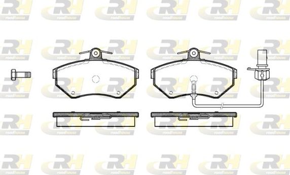 Тормозные колодки RoadHouse. Артикул 2631.12