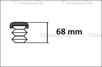 Пыльник амортизатора (стойки) KYB (Каяба) Protection Kit. Артикул 940007