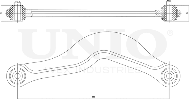 Рычаг подвески (Unio). Артикул SSP-40176
