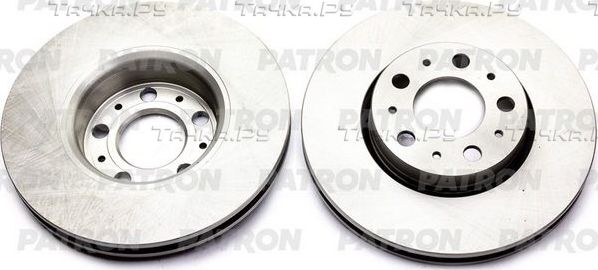 Тормозной диск Patron передний для Volvo S60 I 2000-2010. Артикул PBD4238