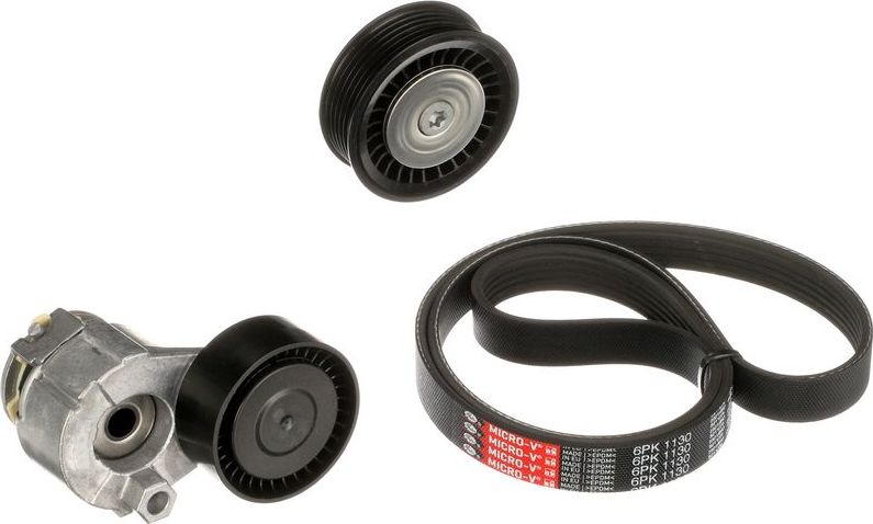 Приводной ремень поликлиновой с роликами (комплект) Gates Micro-V®. Артикул K056PK1130