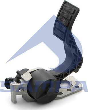 Педаль газа Sampa для Volvo  FL6 1985-2000. Артикул 033.080