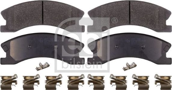 Тормозные колодки Febi Bilstein. Артикул 116372