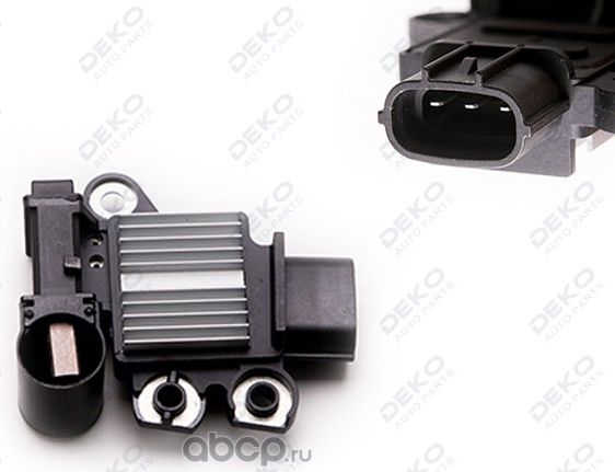 Регулятор напряжения KIA SPORTAGE, RIO, SOUL, IX35 (14,5V) с щеткой, арт. CS-V01 (Deko). Артикул CSV012H