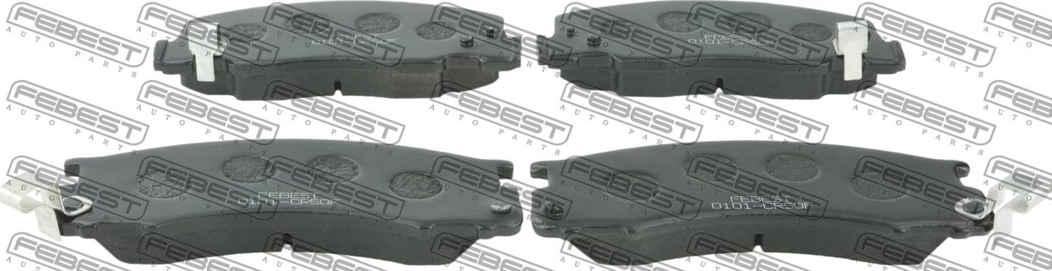 Тормозные колодки Febest. Артикул 0101-CR50F
