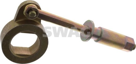 Натяжной ролик (натяжитель) приводного ремня SWAG (Металл) для Mercedes-Benz SL-Класс IV (R129) 1989-2001. Артикул 10 03 1402
