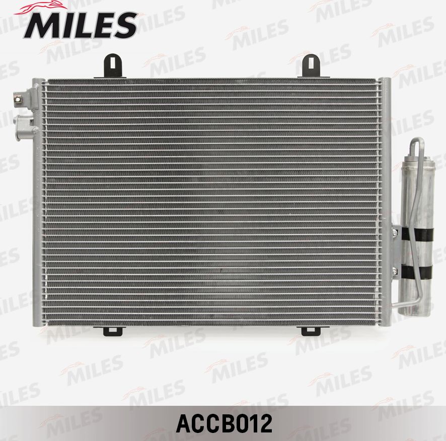 Радиатор кондиционера (конденсатор) Miles (алюминий). Артикул ACCB012