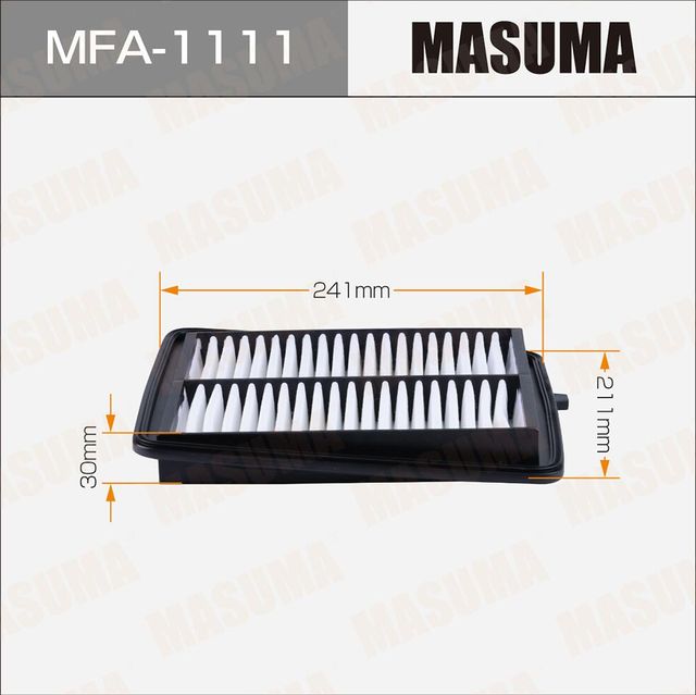 Воздушный фильтр A-988 MASUMA SUZUKI JIMNY SIERRA  JB74W 18- 140. Артикул MFA1111