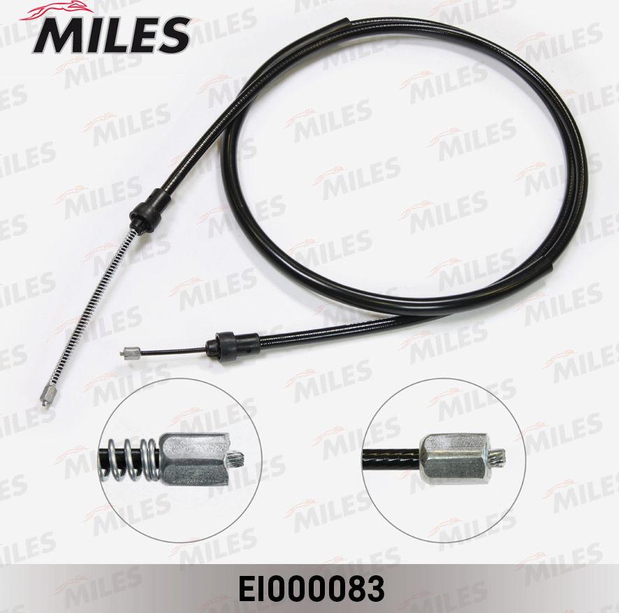 Трос ручника (тросик ручного тормоза) Miles. Артикул EI000083