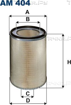 Воздушный фильтр Filtron. Артикул AK 376/1