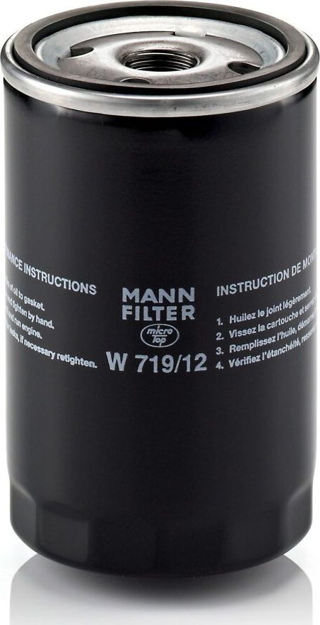 Масляный фильтр Mann-Filter. Артикул W 719/12
