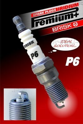 Свеча зажигания Brisk P6 Iridium Premium+ для Ford Cougar 2000-2001. Артикул 1624