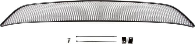 Сетка Arbori на решётку бампера, черная 10 мм для Kia Sorento I рестайлинг 2006-2010. Артикул 01-300415-101