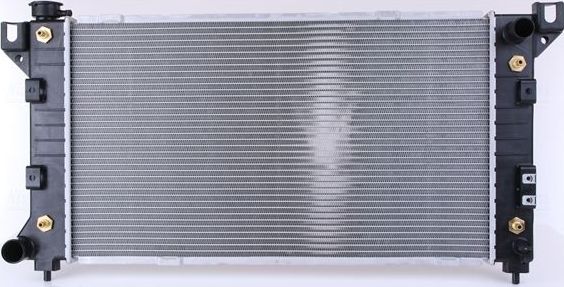 Радиатор охлаждения двигателя Nissens ** FIRST FIT ** для Chrysler Grand Voyager III 1995-2001. Артикул 60999A
