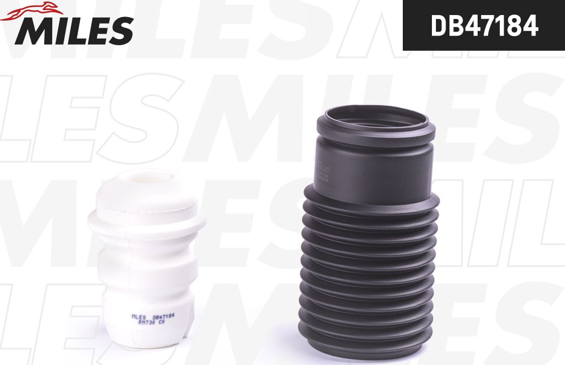 Комплект отбойников и пыльников амортизаторов (стоек) Miles. Артикул DB47184